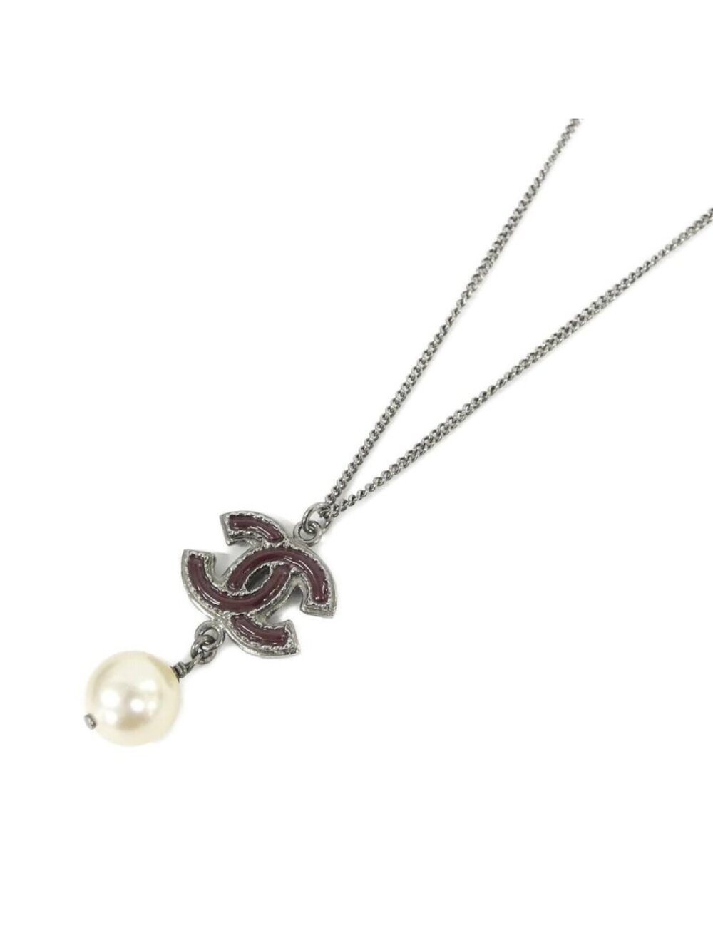 Chanel Necklace Silver